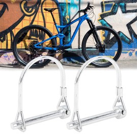 X AUTOHAUX 2pcs Bicycle Arch D Shape Trailer Shaft Locking Pin Coupler Pin