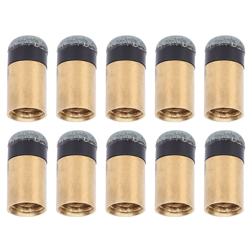 Yosoo Health Gear 10PCS Pool Cue Tips, Screw on Billiards