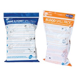 GV Health Biohazard Spill Duo Pack - Blood & Urine/Vomit