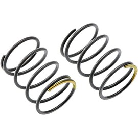 Axial Spring 12.5x20mm 6.53lbs in Firm Yellow (2), AXIC3203