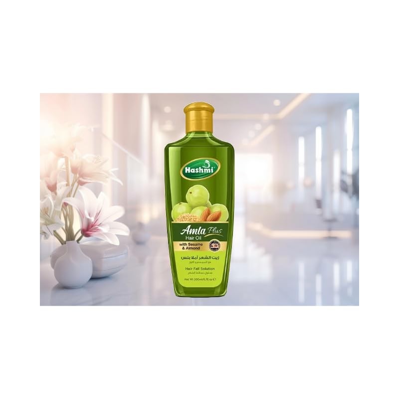 Hashmi Amla Plus Aceite para el Cabello con Sésamo y