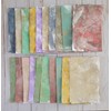 Collage Papers Hand painted Scrapbook Supplies Pack (15 A5 Pieces)