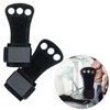 Weight Lifting Hand Grip 3 Holes Leather Gymnastics Grips Hand