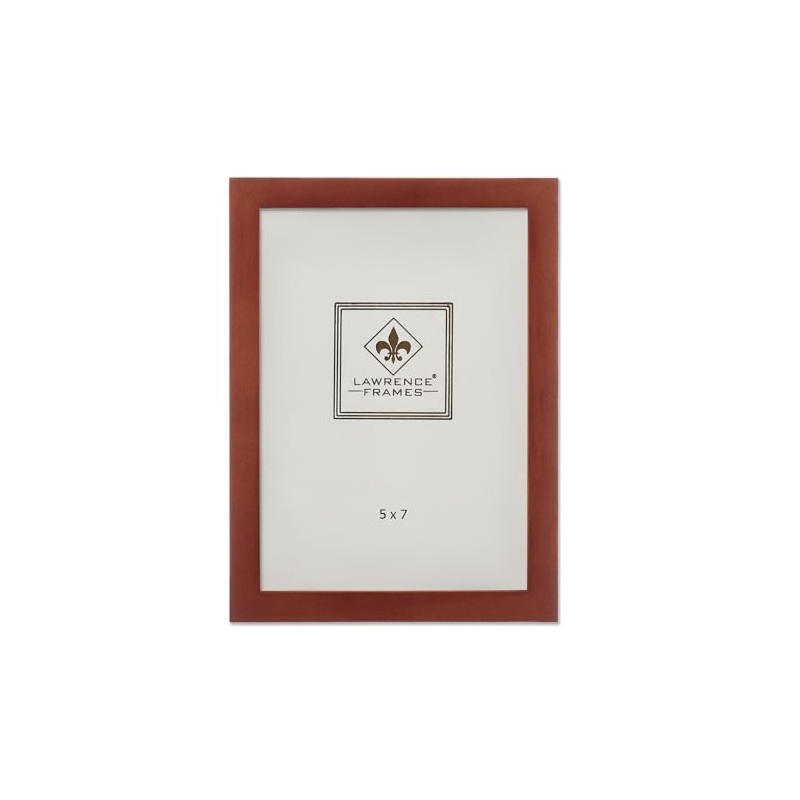 Lawrence Frames Walnut Wood Picture Frame, Gallery Collection, Light Walnut,