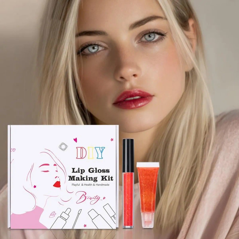 Kit Para Hacer Tu Propio Brillo De Labios Set De