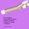Conair Double Ceramic 1-1/4 Inch Curling Iron, 1.25-Inch Barrel Creates