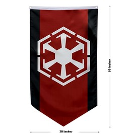 2but Sith Empire flag Republic Swallowtail Pennant banner 30x50inch Man Cave (Republic)
