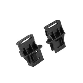 Partuto 1 Pair Sunroof Sun Visor Fixed Buckle Sun for Honda CR-V CRV 2017-2021 Panoramic Sunroof Sun Visor Repair Slide Buckles Left Right Side LH RH POM Plastic Black Replacement