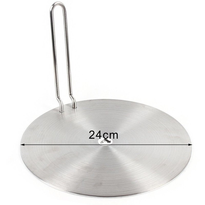 Esyogen 24 cm Induction Adaptor Plate for Induction Cookers Universal