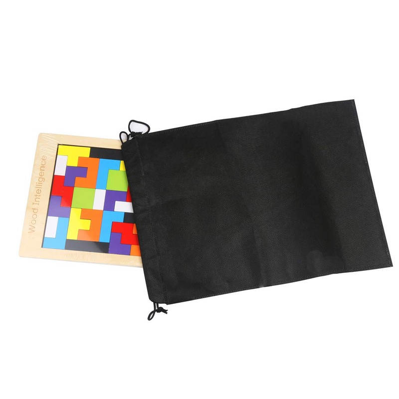 CCINEE Wooden Tetris Puzzle Jigsaw Puzzle Educational Tool (1 Type)