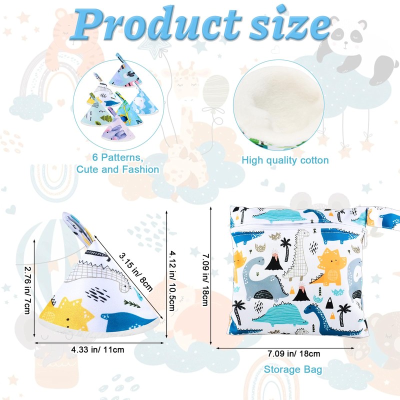 Pipi Teepee Baby Boy 12 Pieces Pee Teepee Baby Nappy