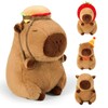 MeYuxg Capybara Cuddly Toy, 22 cm Capybara Plush Toy with
