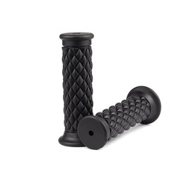 Motorcycle Grips Non Slip Rubber Bar End Thruster Grip 7/8" 22mm 24mm Motorcycle Comfort Hand Handlebar Grip Thruster Grip