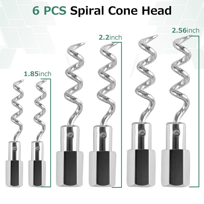 Alikali 23PCS Packing Extractor Set,Portable Steel Alloy Packing Puller Tool