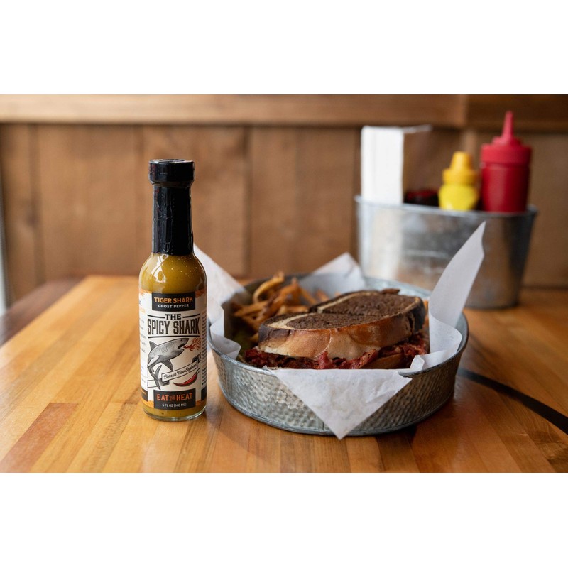 The Spicy Shark Tiger Shark Ghost Pepper - Brand Featured