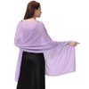Ladiery Scarf and Wraps for Evening Dresses, Soft Sheer Chiffon