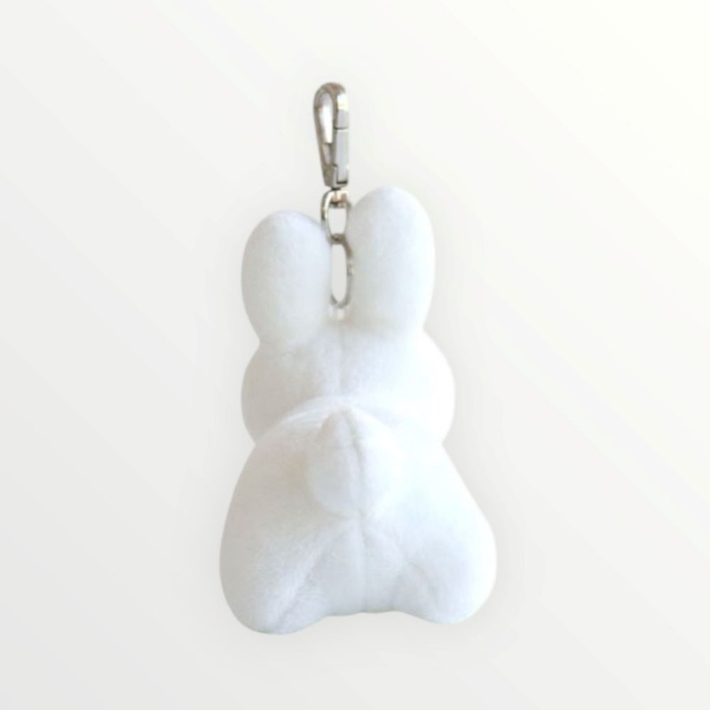 Miffy doll keyring BRUNA FAMILY rabbit white brown gray bag
