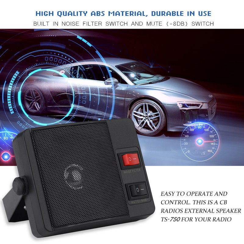 Mini Walkie Talkie External Speaker For YAESU Two Way Radio