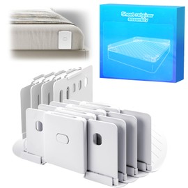 New Upgrade Bed sheet holders for corners - sheet straps & sheet holders to keep sheets firm & Tight, Duty Mattress Straps for No More Loose Sheets,Fits All Sheet Sizes, Easy One-Time Installation