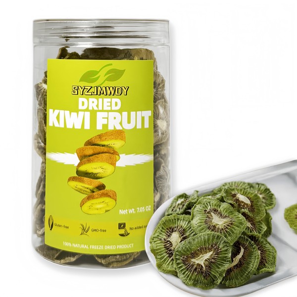 Dehydrated Dried Kiwi Slices - Pure Fruit Snack, No Added