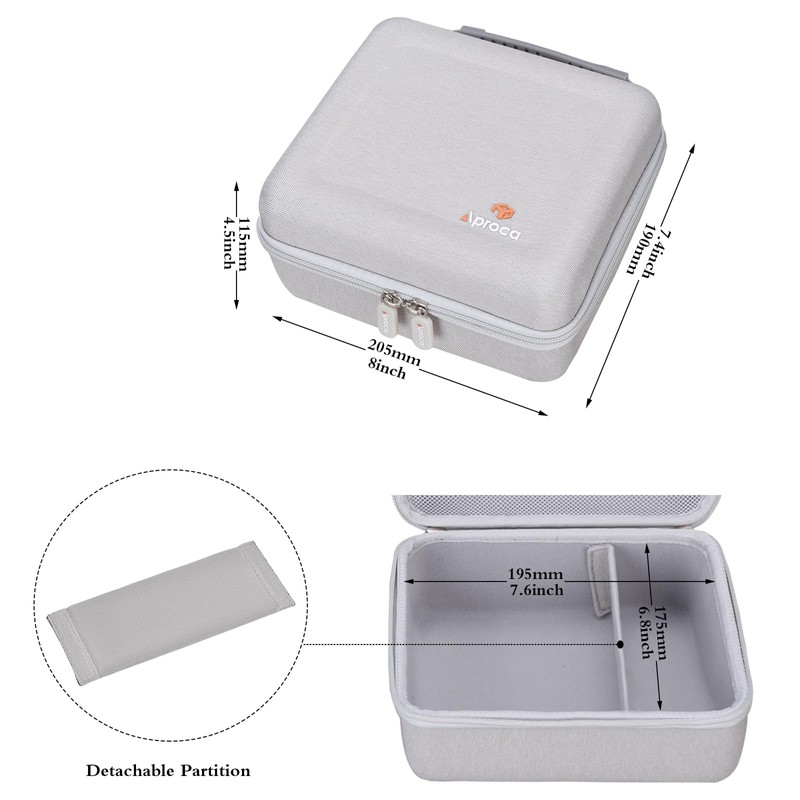 Aproca Portable Hard Storage Case, for VISSPL Mini Projector 1080P