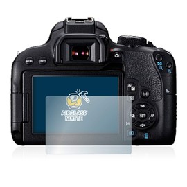 BROTECT Anti-Glare Protective Glass for Canon EOS 800D Protective Film Tempered Glass Matt [Extremely Scratch-Resistant 9H, Anti-Reflection, Anti-Fingerprint]