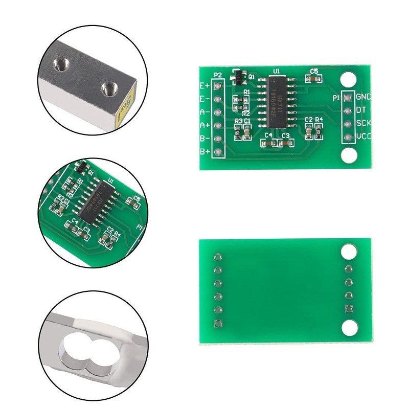 ALAMSCN Pack of 2 20 kg Load Cell Weight Sensors