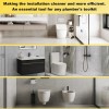 Lymоrехаn Toilet Installation JackStainless Steel Foldable Toilet Cart Jack with
