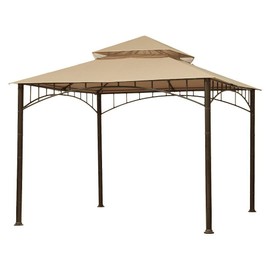 Garden Winds Replacement Canopy for Summer Veranda Gazebo Models L-GZ093PST, G-GZ093PST, (Will NOT FIT Any Other Frame) Beige