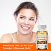Organic Vitamin E Capsules Supplement for Hair Skin Nail Face