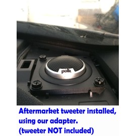 Exact Fit Tweeter/Speaker Adapter Spacer Rings for Infiniti and Fits Nissan - SAK047_125-1 Pair