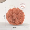 RNOAFMU Rnoafmu Shower Loofah Bath Sponge, 60G Loofah Exfoliating Body