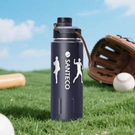 SANTECO Sports Bottle "KTWO" Series (Dark Blue)