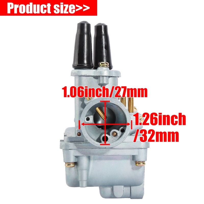 YOFMOO PW80 Carburetor Compatible with Yamaha PW80 Y-Zinger Big Wheel