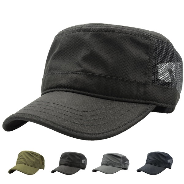 Rf Work Cap, Men's, Mesh, Summer Hat, Unisex, Quick Drying,