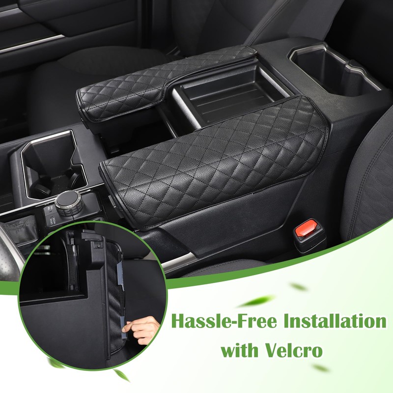 Center Console Armrest Cover Protector Pad Compatible with Toyota Tundra
