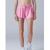 3 Pack Girls Flowy Shorts with Spandex Liner 2-in-1 Youth
