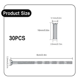M3 Door Handle Fixing Screws, 30 Set Door Handle Screws for Wooden Doors, Durable Door Hardware for Easy Installation and Secure Mounting