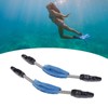 2PCS Diving Spring Fin Strap Stainless Steel Diving Fin Heel