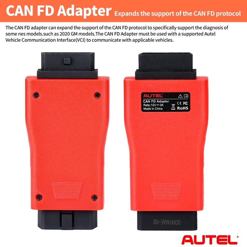 Autel CAN FD Adapter for MY2020 GM Models, Compatible with