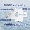 Loosh 3 Pieces Deck Plate Key Fill Plate Key Marine