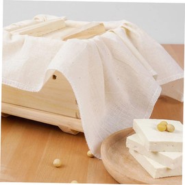 STOBAZA 3sets 2pcs Multi Use Straining Cloth Reusable Cheese Cloth for Cooking Roasting and Steaming Vegetables Lock Edge Design for Home Kitchen and Yogurt Making 2pcs*3