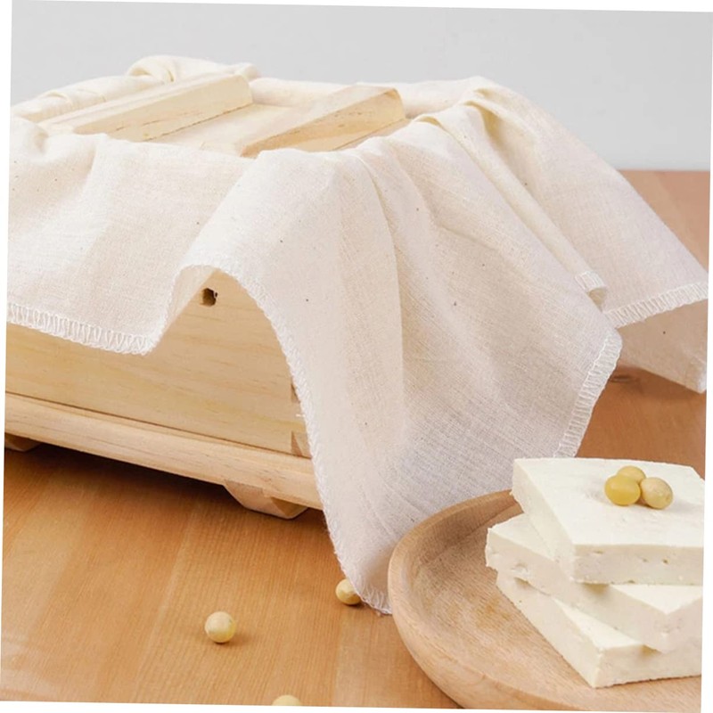 STOBAZA 3sets 2pcs Multi Use Straining Cloth Reusable Cheese Cloth
