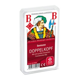 Card Games, Double Head for Seniors of the ASS Altenburger Spielkartenfabrik
