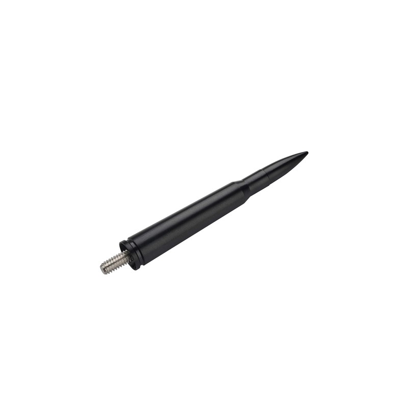 Bullet Style Antenna Mast for Mitsubishi Lancer 2003-2007, Black Automotive