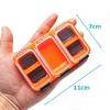 Wellvie Stuff Case, Set of 2 Waterproof Unit Case, Magnetic
