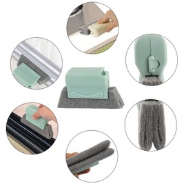 8 Pcs Hand-held Groove Gap Cleaning Tools - Door Window Track Crevice Cleaning Brushes Blind Cleaner Duster, Window Magic Cleaning Brush for Shower Door, Car Vents, Air Conditioner, Keyboard, Shutter