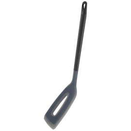 マーナ (marna) トライアングリップ シリコーンターナー ( ブラック ) フライ返し (うすい先端で返しやすい) キッチンツール キズつけにくいK537BK