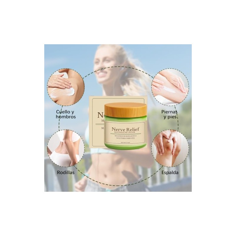 Sinyi Body Lubricant 2pcs Relief Magnesium Cream