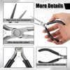 Lanties 10 Pack Mini Needle Nose Pliers Bulk, 6 Inch